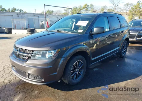 2017 Dodge Journey Se z USA, uszkodzony, nr VIN 3C4PDCAB1HT573895